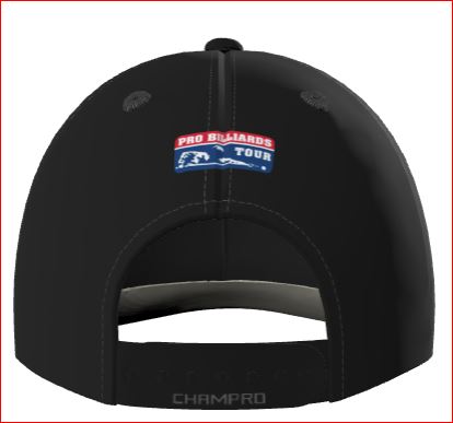Classic Stroke Zone Snapback Cap with Pro Billiards Tour logo and flag