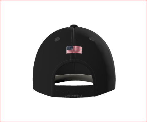 Classic Pro Billiards Tour Snapback Cap with flag