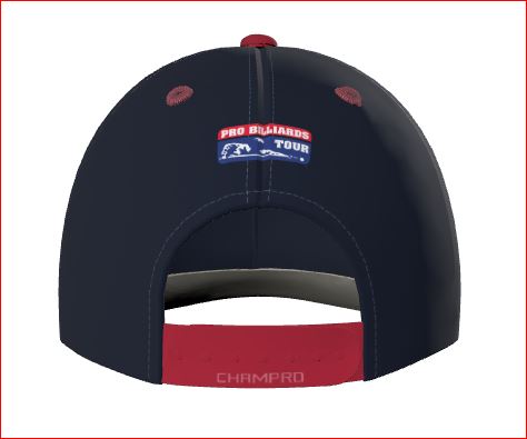 Classic Stroke Zone Snapback Cap with Pro Billiards Tour logo and flag