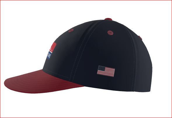 Classic Stroke Zone Snapback Cap with Pro Billiards Tour logo and flag