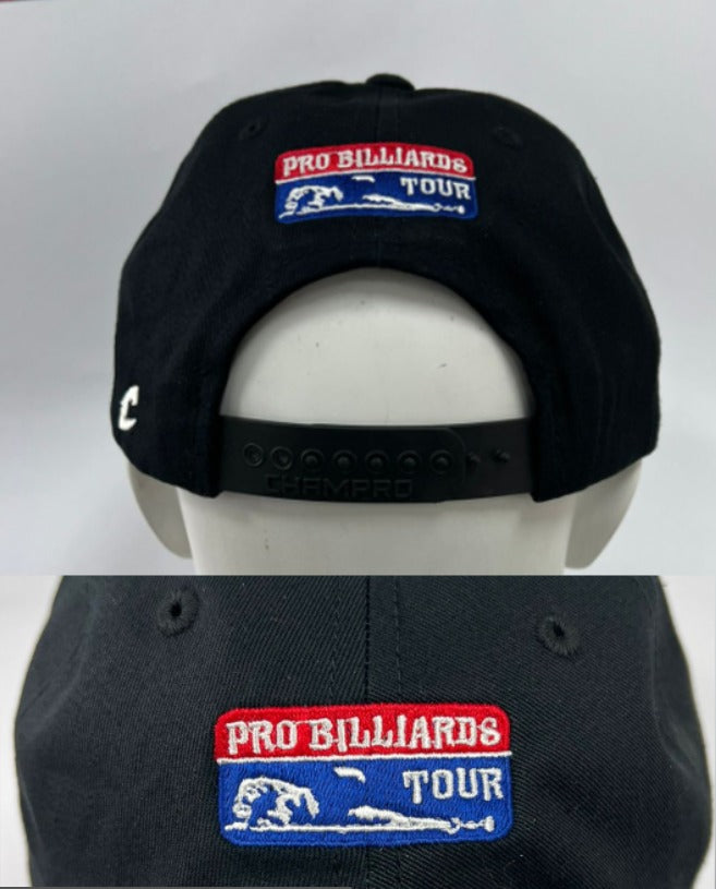 Classic Stroke Zone Snapback Cap with rear Pro Billiards Tour Logo